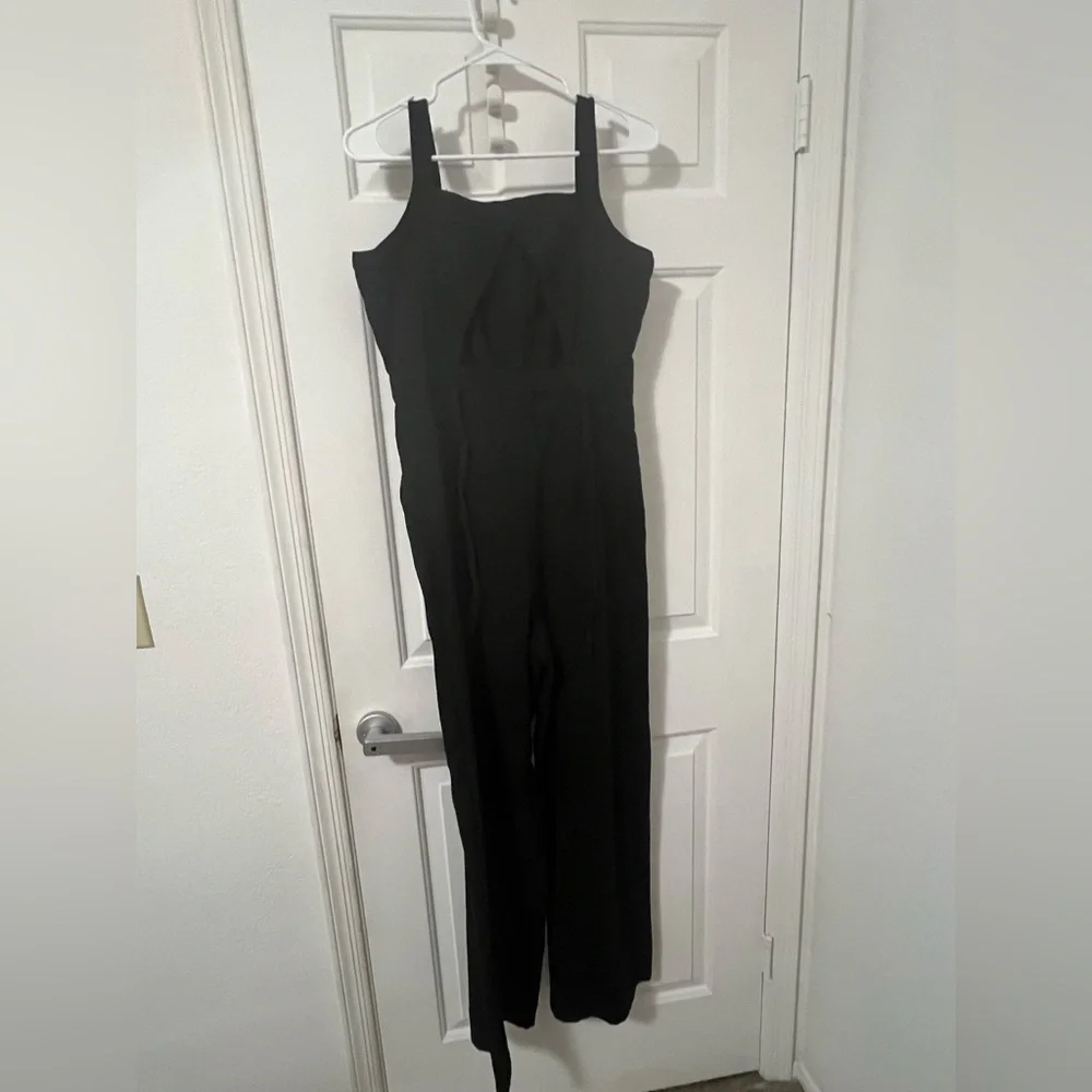 Forever 21 Black denim Jumpsuit - Picture 2 of 6